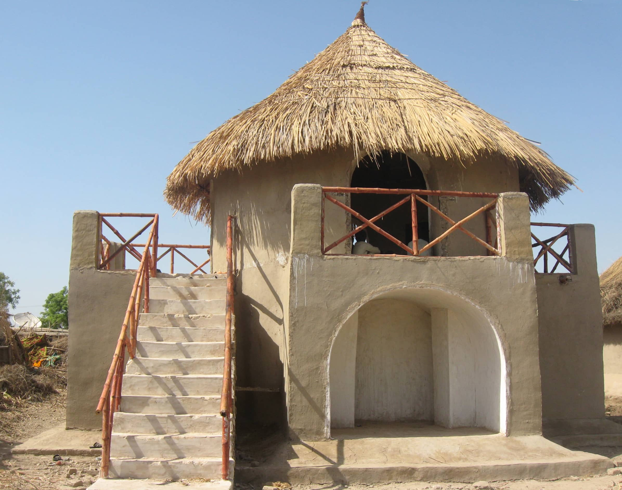 <strong>Figure 1:</strong> <em>Earth masonry school, Tando Allahyar, Sindh 2012</em>