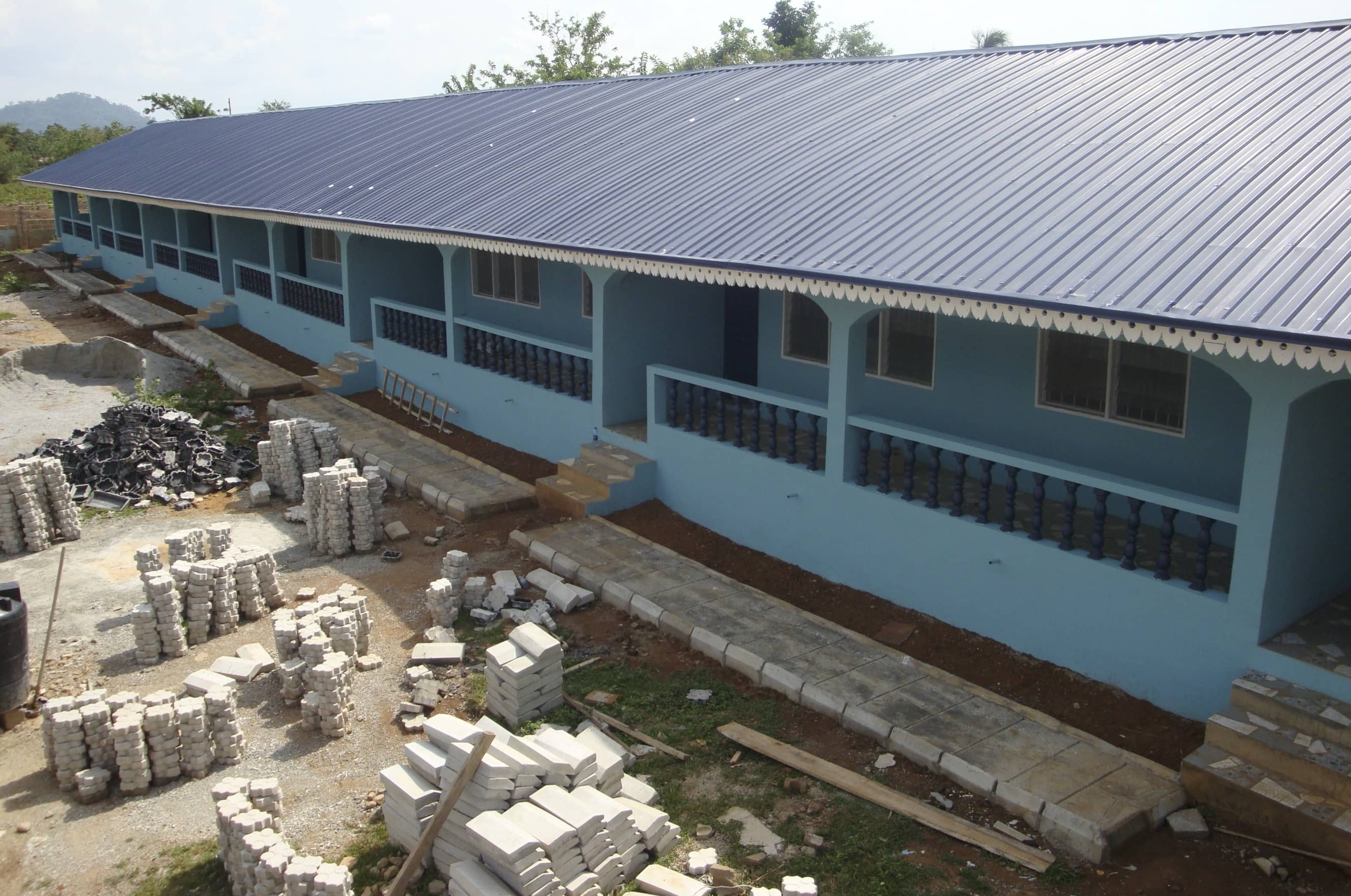 Staff housing for Redeemer's International Academy, Ifewara. <em>Photo:</em> C.O. Osasona