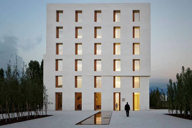 The 2226 HQ Building in Lustenau, Austria. Photo: Eduard Hueber, archphoto © Baumschlager Eberle Architekten