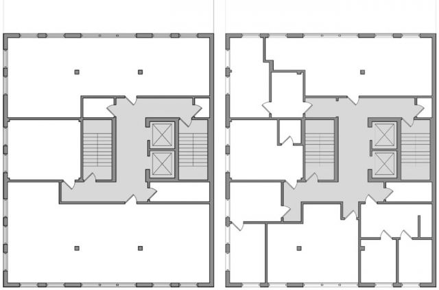 How Does Architectural Form Influence Economic Diversity?