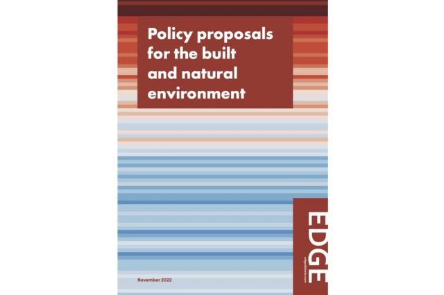 Policy Proposals for the Built and Natural Environment  