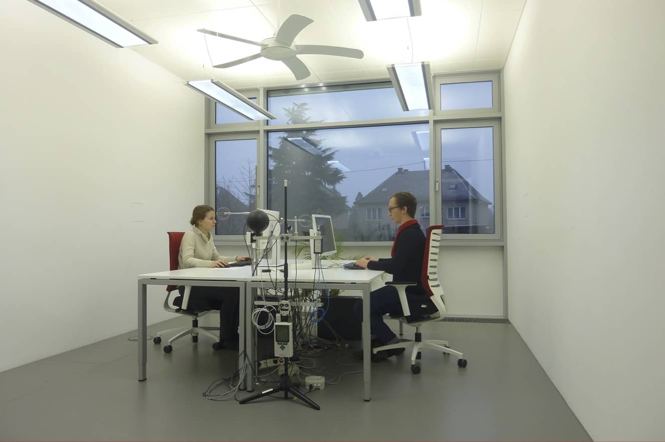 LOBSTER (Laboratory for Occupant Behaviour, Satisfaction, Thermal Comfort and Environmental Research) facility, in Karlsruhe Institute of Technology.