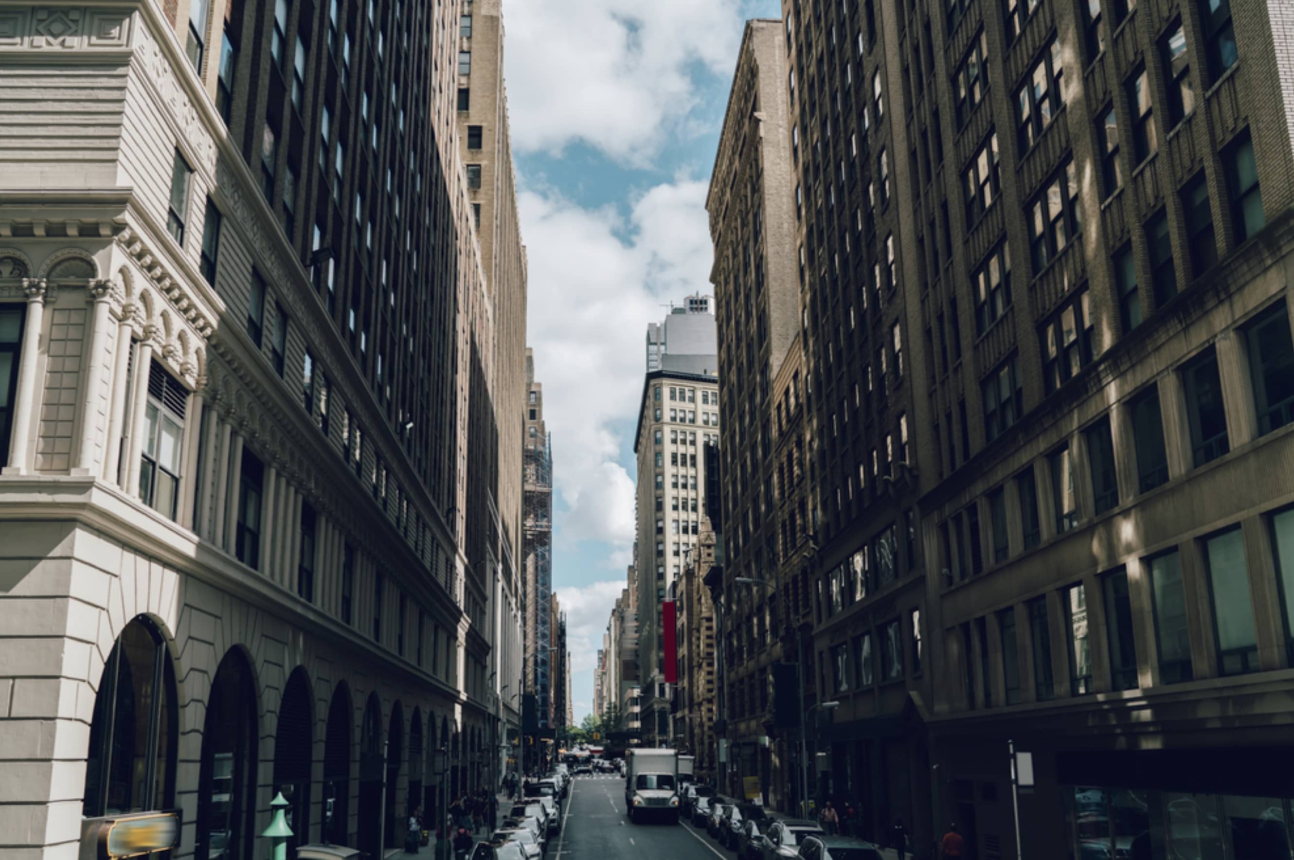 Daylight at street level for both pedestrians and apartment dwellers is diminished by orders of magnitude compared to the tops of high rises.